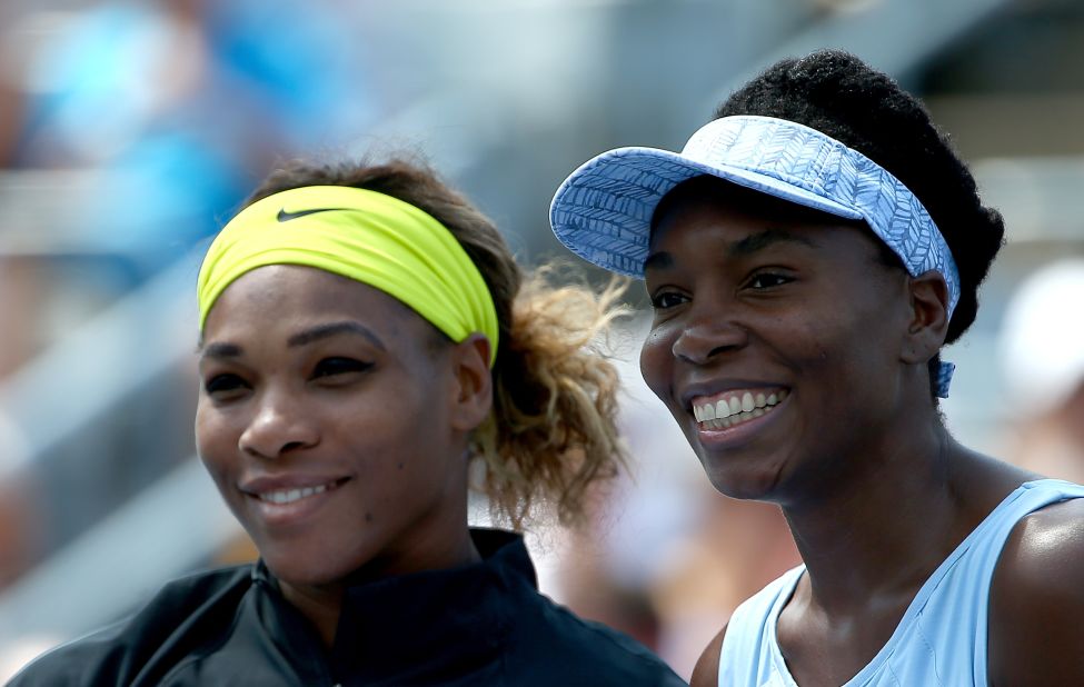 Could Serena Williams, left, and Venus Williams, right, face off at the U.S. Open? They're getting closer after Venus topped Belinda Bencic on Friday. 