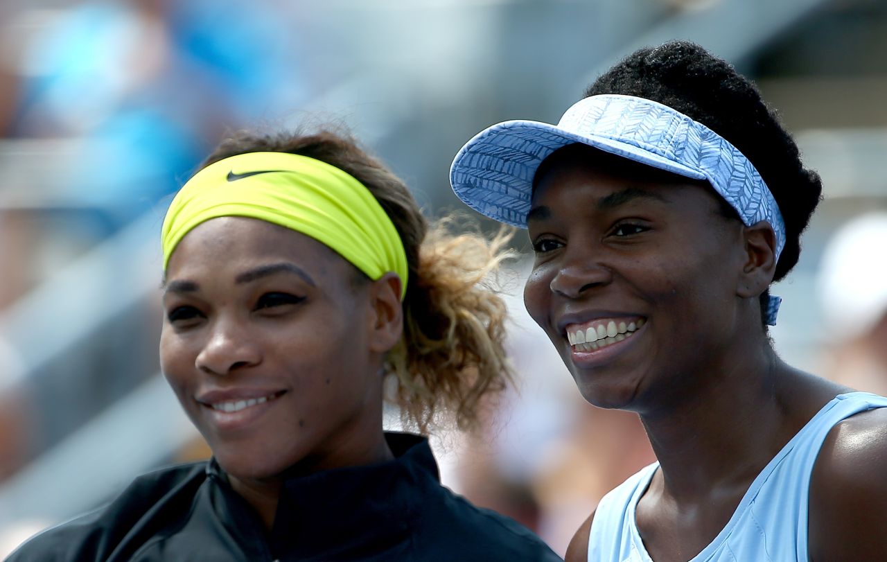 Serena and Venus Williams have won 28 grand slam singles titles between them.
