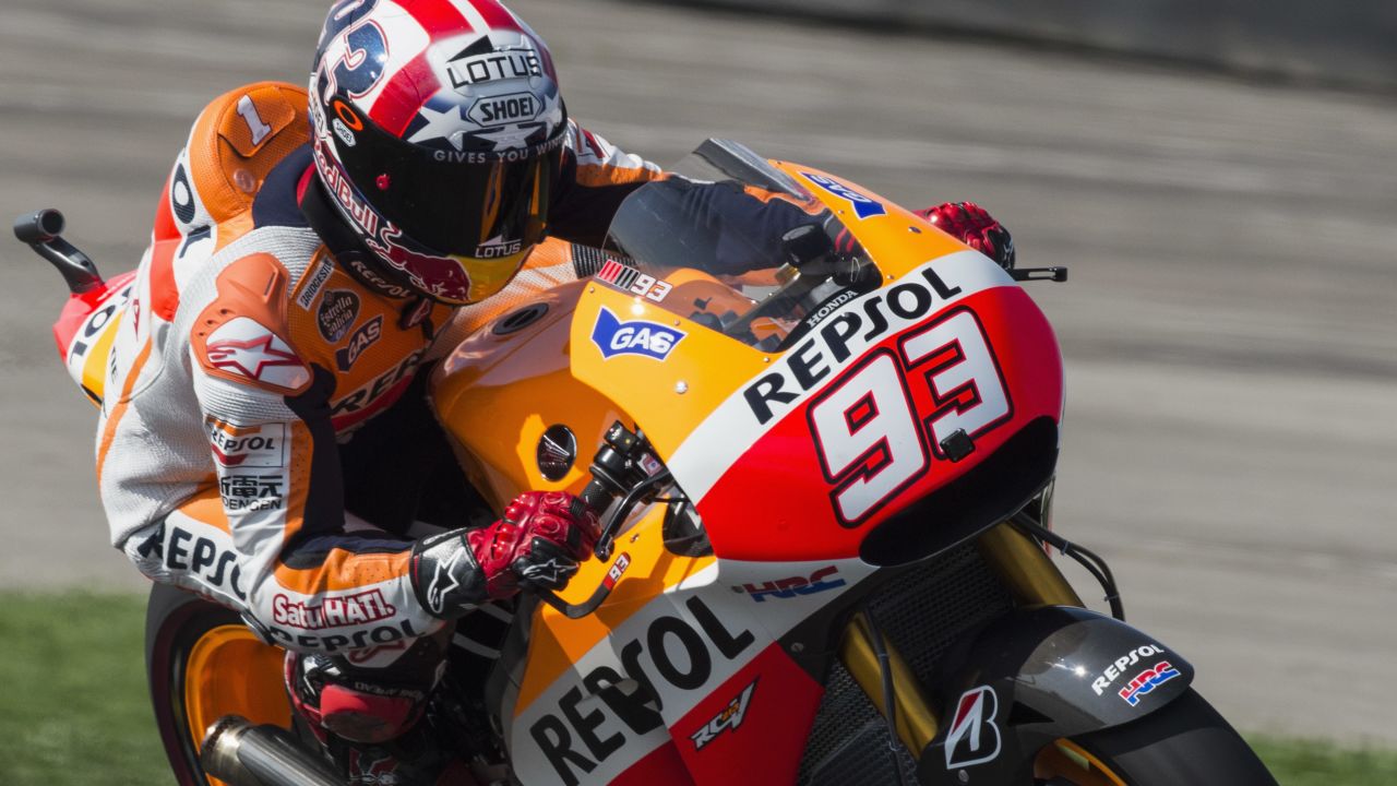 Marc Marquez extended his remarkable winning streak to 10 straight with victory at Indianapolis.