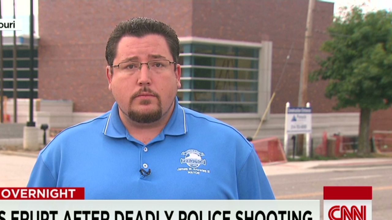 missouri teen shooting Ferguson mayor Knowles interview  Newday _00031106.jpg