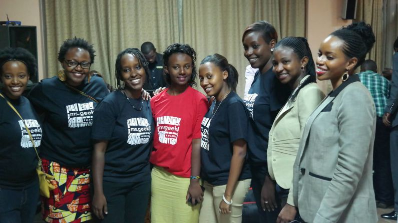 Girls in ICT Rwanda is another group working to change perceptions that the technology sector is just a man's field. 
