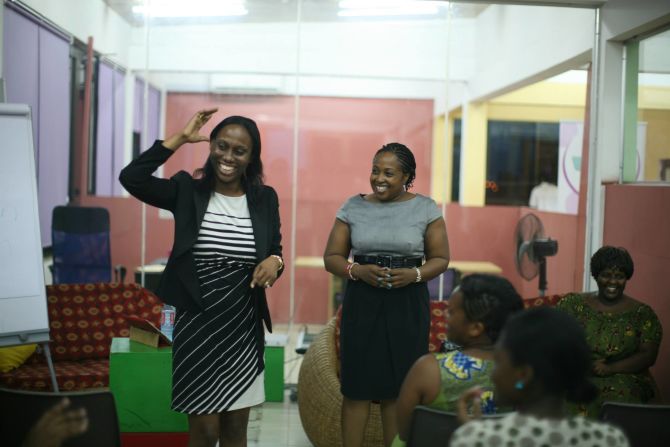 "Women in Tech" events are increasingly popping up across Africa to help aspiring female technologists enter an industry that's still largely male-dominated.
