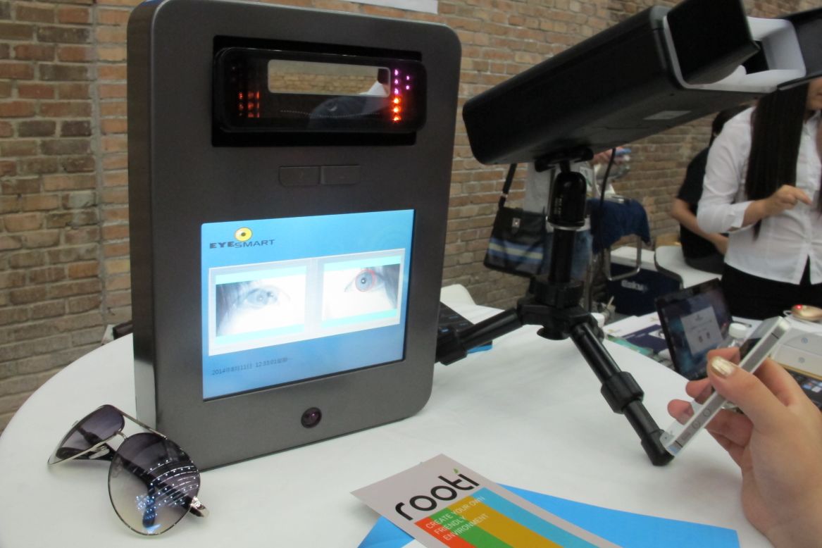  With its iris recognition system, Beijing-based company EyeSmart aims to help companies keep their businesses secure.