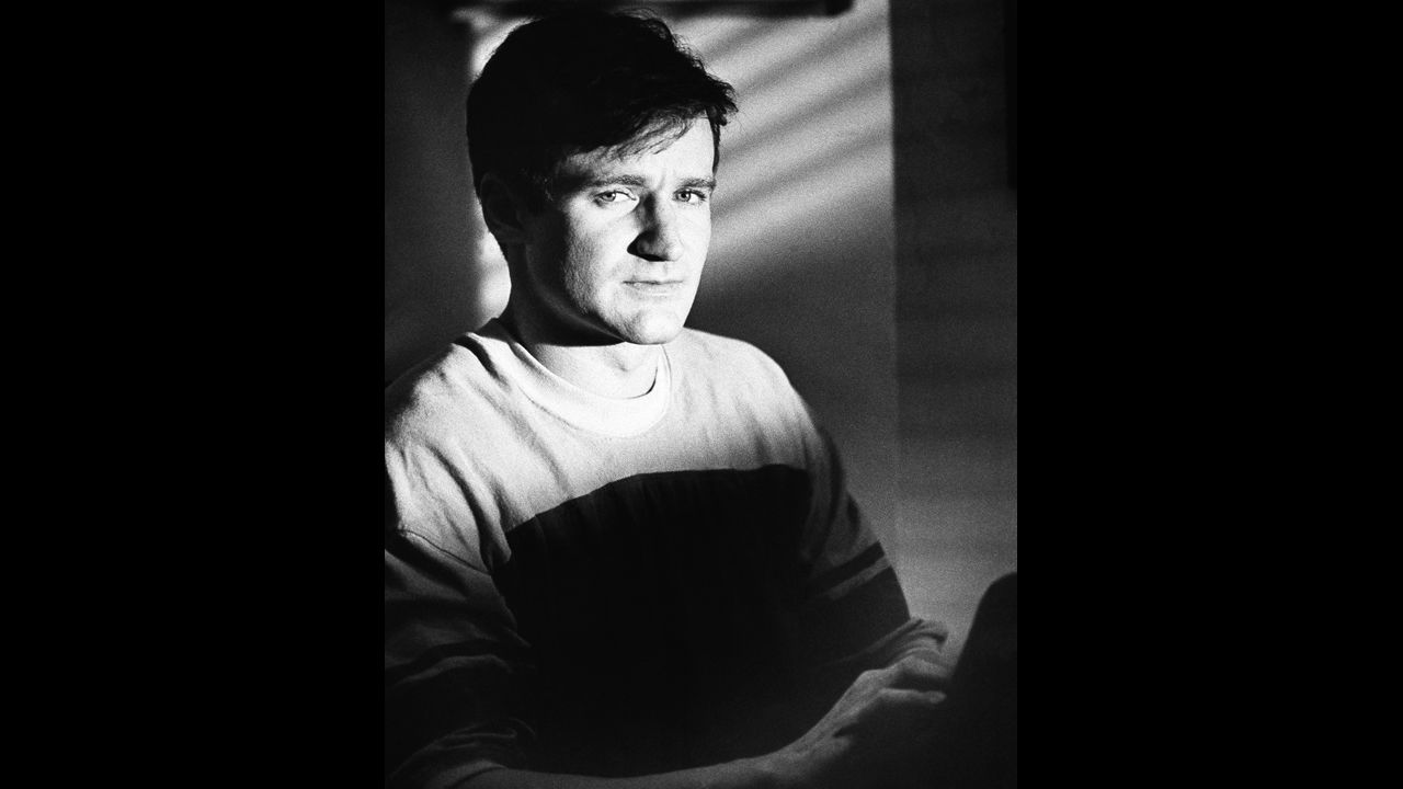 This 1982 file photo originally released by Warner Bros. Pictures shows actor Robin Williams as T.S. Garp from the film, "The World According to Garp."