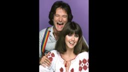 Robin Williams and Pam Dawber in "Mork & Mindy" on September 14, 1978.