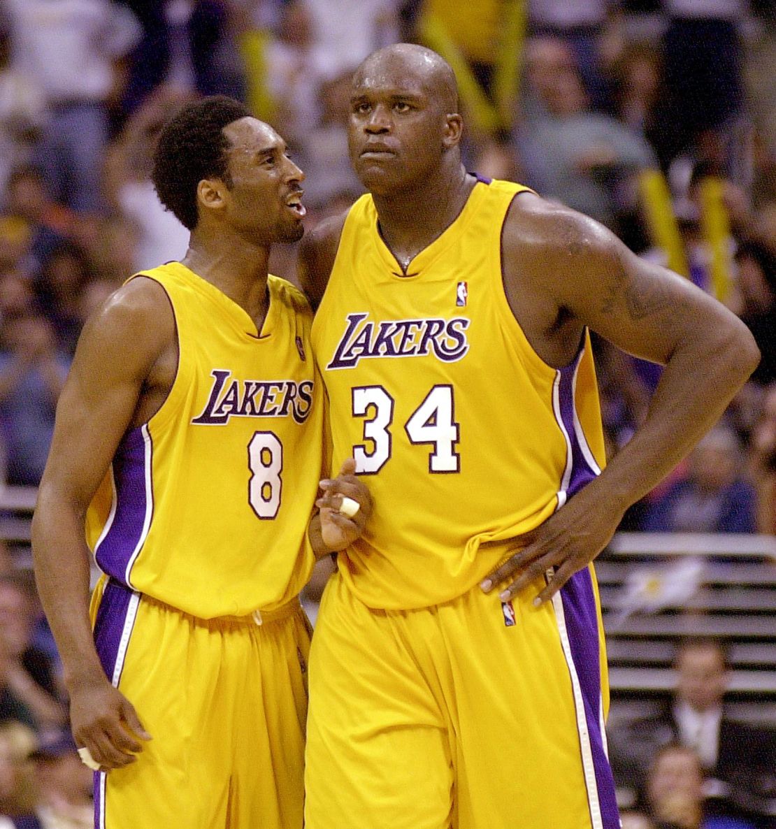They captured three consecutive NBA titles. They captured L.A.'s heart. Well, one of them did. 