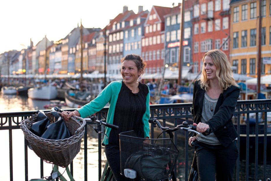 More than half of locals in the Danish capital cycle to work or school. With an estimated bike population of 650,000, there are slightly more cycles than people.