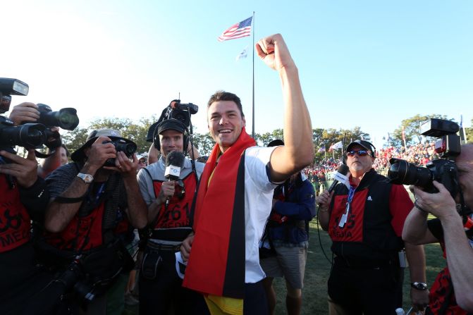 Kaymer's vital part in Europe's 2012 victory left him the center of media attraction at Medinah, and he will be hoping for similar success this weekend at Gleneagles in Scotland.