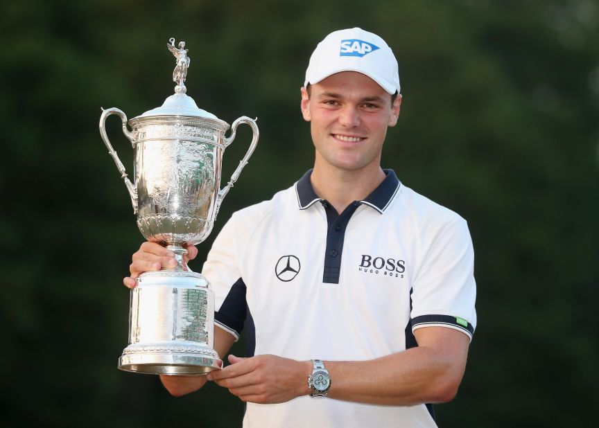 Kaymer claimed his second major title in 2014 by winning the U.S. Open at Pinehurst.