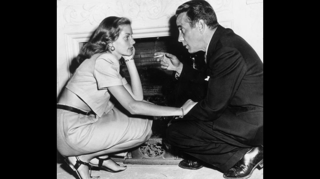 Bogart and Bacall married in 1945, had two children and continued to make films together, including "The Big Sleep" (1946), "Dark Passage" (1947) and "Key Largo" (1948). 