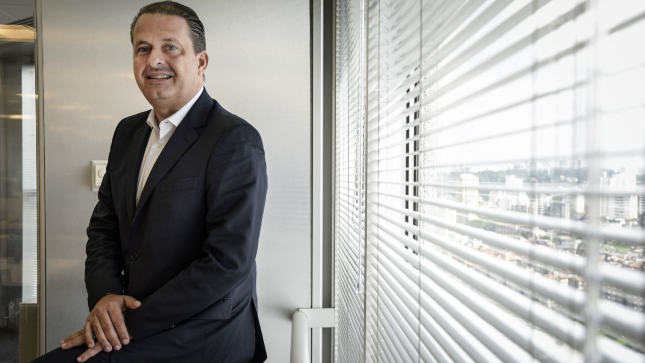 Eduardo Campos, presidential candidate and former governor of the state of Pernambuco, in April.