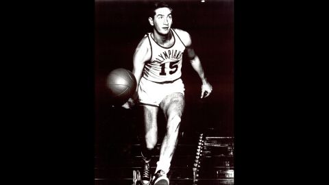 Alex Groza led the 1948 U.S. basketball team to an Olympic gold medal, won back-to-back NCAA titles at the University of Kentucky and became a first round NBA selection.  Implication in a point-shaving scandal during his college days brought the final buzzer to Groza's NBA career via banishment in 1951.  