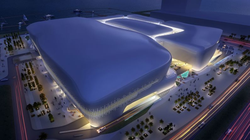 Lusail's Marina Mall, an upscale retail palace expected to open in 2017, is comprised of five interconnected "pods."