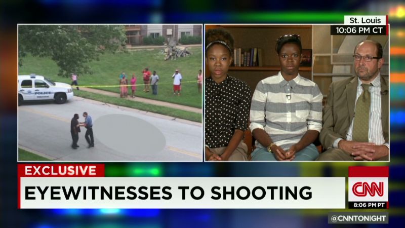 Video shows chilling minutes after Ferguson shooting CNN