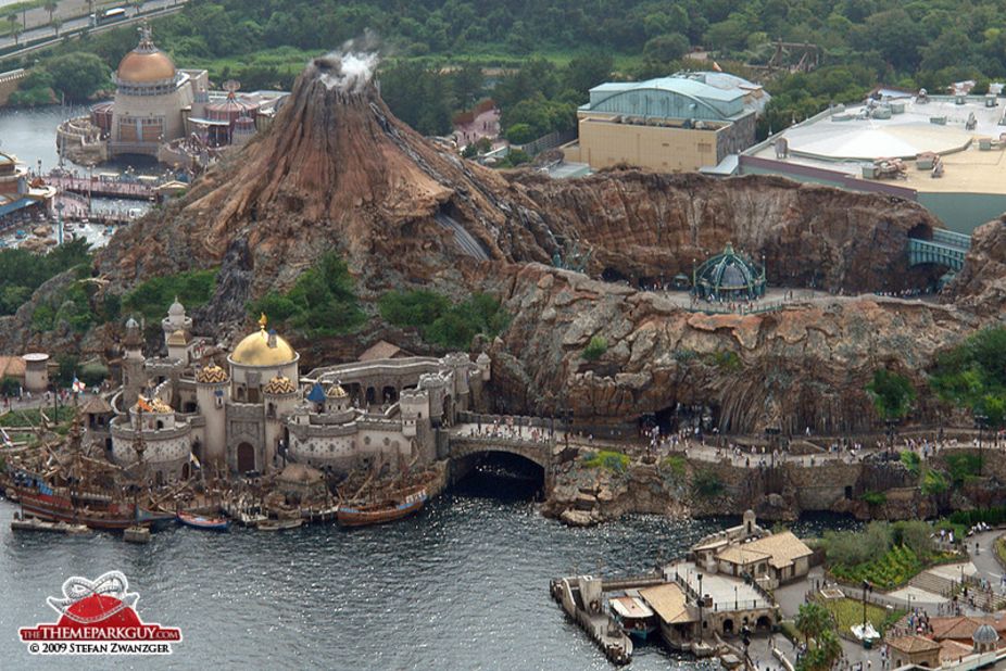 Zwanzger names Japan's DisneySea as the world's funnest theme park because of its unique Jules Verne-themed science-fiction-meets-ocean concept. "It recreates a future that's never existed," he says.