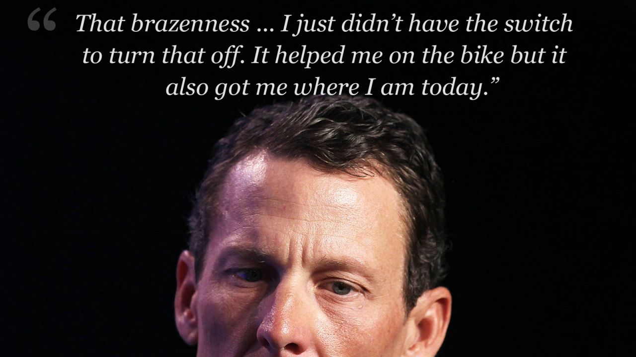 armstrong on brazenness