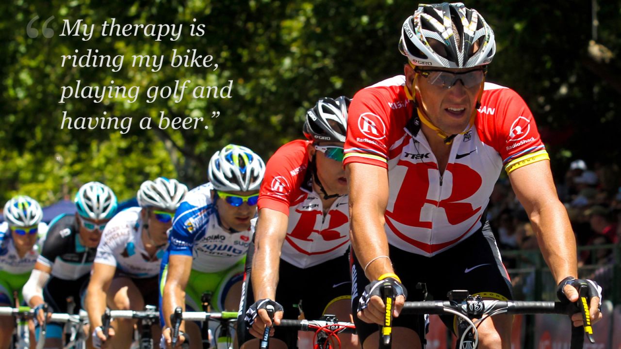 armstrong on therapy