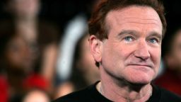 Caption:NEW YORK - APRIL 27: (FILE PHOTO) (US TABLOIDS OUT) Actor Robin Williams appears onstage during MTV's Total Request Live at the MTV Times Square Studios on April 27, 2006 in New York City.