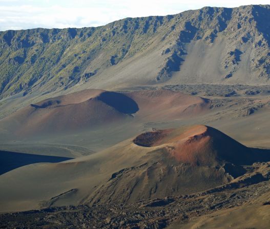 The <a href="http://ireport.cnn.com/docs/DOC-825914">cinder cones </a>of Maui's Haleakala National Park form a stark volcanic landscape. Despite its desolate feel, the park is home to many <a href="http://www.nps.gov/hale/index.htm" target="_blank" target="_blank">endangered species</a>. 