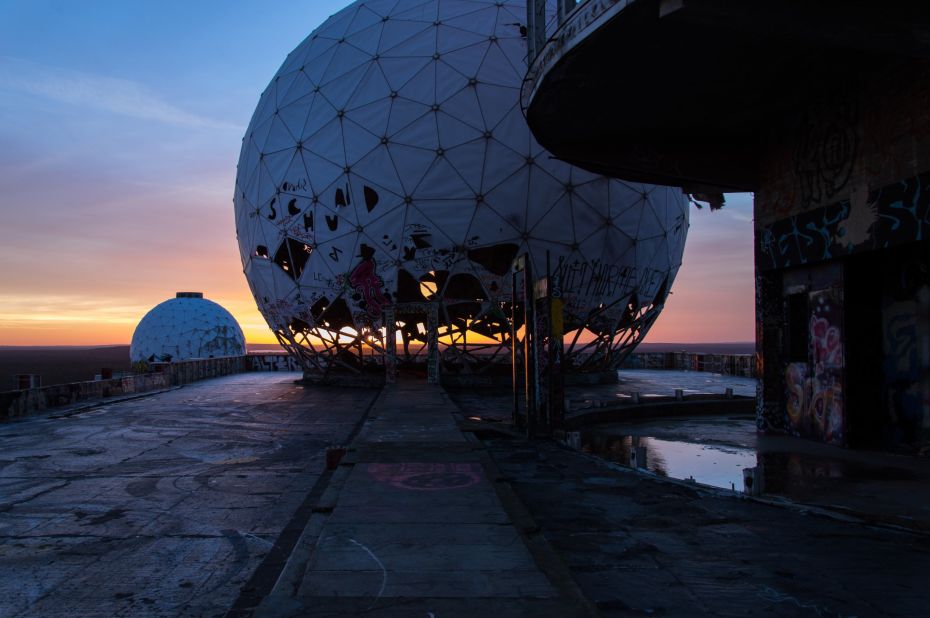 Once a secret military enclave, the Teufelsberg, or Devil's Mountain, a U.S. radar station and listening post, was staffed by 1,000 spies throughout the Cold War. Now it's been overrun by graffiti artists.