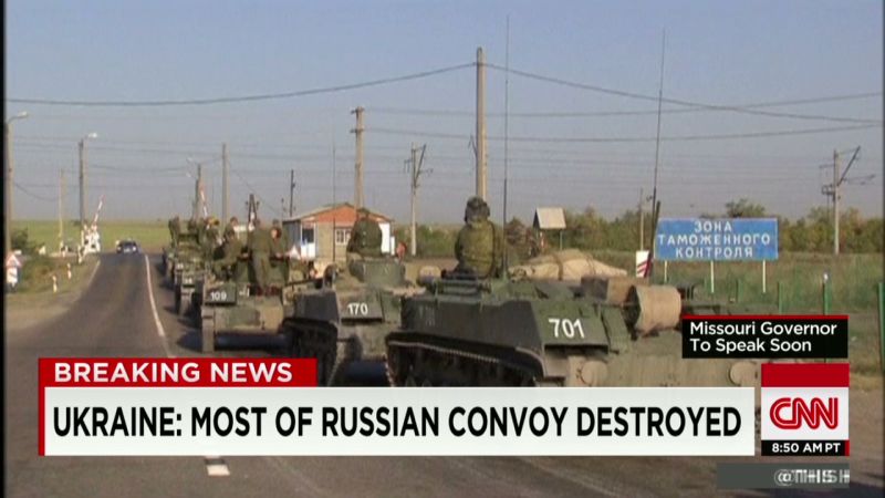 Russian Convoy To Ukraine: Aid Or Incursion? | CNN