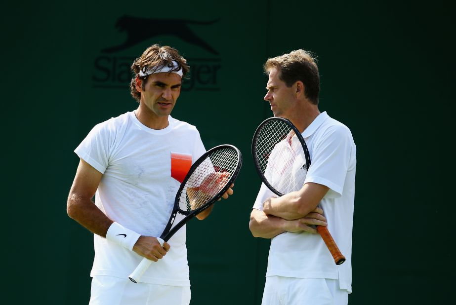 Around the same time that Becker joined forces with Djokovic, the German's former on-court rival Stefan Edberg was hired by 17-time grand slam champion Federer, who counts the Swede as one of his boyhood idols.