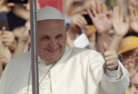 Nearly 21% of Americans are members of Pope Francis' Catholic flock in the United States, according to the study. 