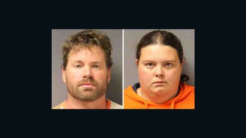 Nicole F. Vaisey and Stephen M. Howells II are charged in connection with a kidnapping of two young Amish girls on August 13, 2014.