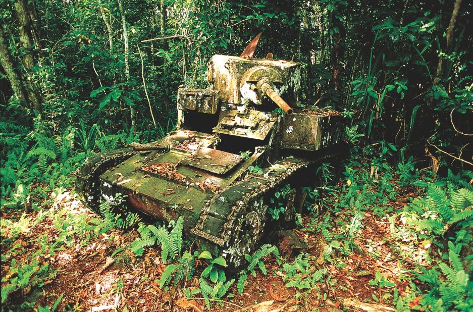 The Solomon Islands feature remnants of some of World War II's most brutal South Pacific battles. 