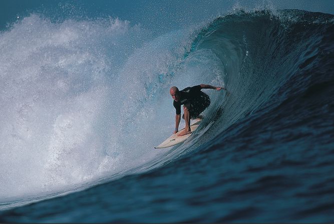 Teahupoo, Tahiti, is home of the famed Billabong Pro Surf competition.