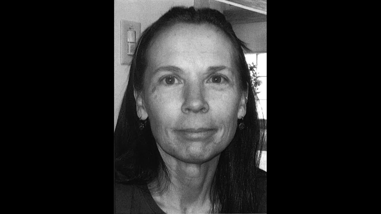 A photo that Cynthia Scudo would rather forget: Her intake photo for drug rehab.