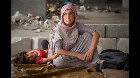 Many Yazidis, including Azwan's family, fled to Zakho, a city on the Turkish border.