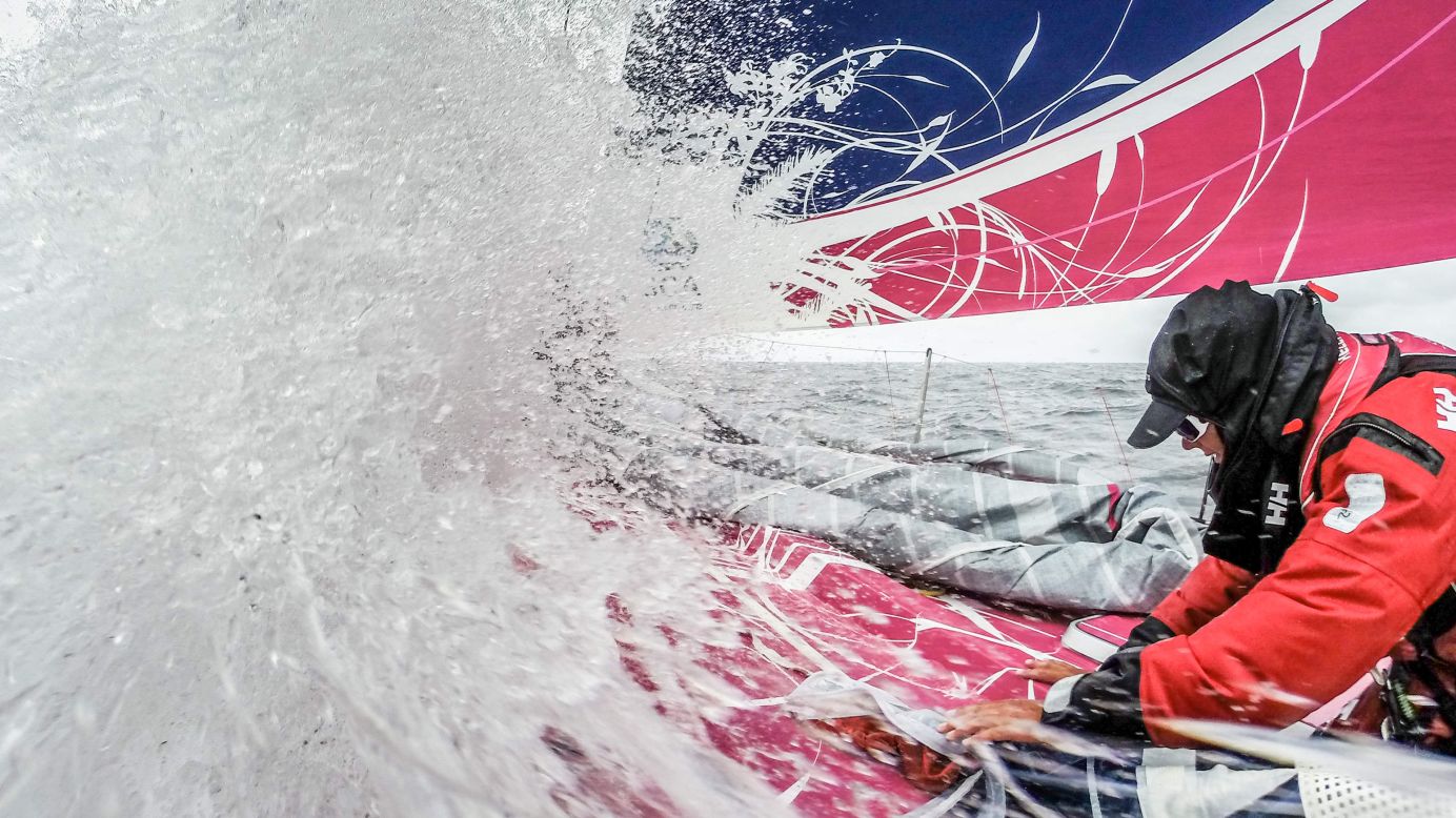 Team SCA competes Tuesday, August 12, in the Round Britain and Ireland Race, a sailing competition that spans 1,800 miles around the British Isles. With a time of 4 days, 21 hours and 39 seconds, the team says it <a href="http://teamsca.com/news/2014/team-sca-finishes-race-and-smashes-world-record" target="_blank" target="_blank">broke the record</a> for an all-female crew on a monohull.