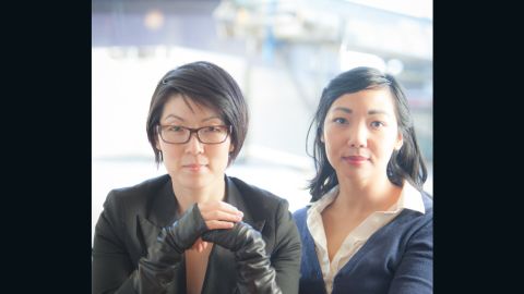 Susie Lee, left, and Katrina Hess created the Siren dating app.