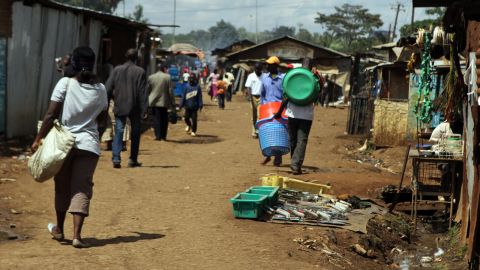 Kibera is a poor neighborhood of Nairobi, Kenya's capital, and one of the largest slums in Africa. Books are a scarce resource in many schools.
