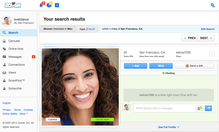 Zukes dating site top