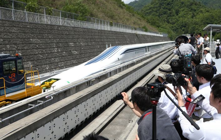 Central Japan Railway plans to launch the new maglev service between Tokyo and Nagoya in 2027, but some fearless passengers  have already tested the service out -- <a  target="_blank" target="_blank">hitting 500km/h in June of last year</a>. 