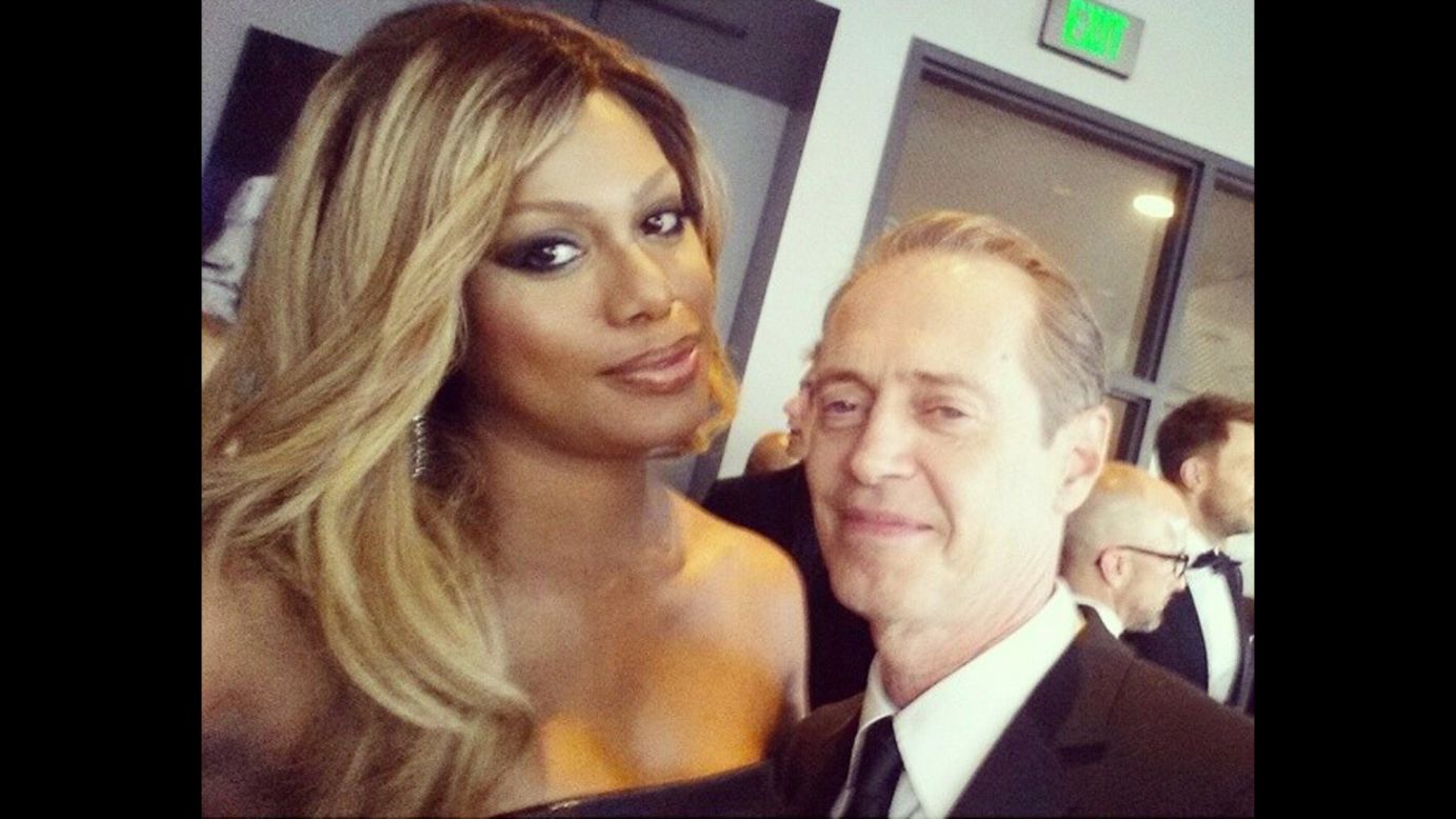 Actress Laverne Cox says she "fangirled out" when she was able to meet actor Steve Buscemi at the Creative Arts Emmys on Saturday, August 16. She called Buscemi "amazingly brilliant" on <a href="http://instagram.com/p/ryj_fJChxF/" target="_blank" target="_blank">her Instagram post. </a>