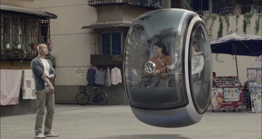 Volkswagen China <a  target="_blank" target="_blank">released a video</a> to announce they had successfully created a flying car and show of its incredible new features. Except it was just a computer-generated fantasy.