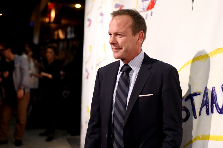 Kiefer Sutherland was only 39 when his stepdaughter, Michelle Kath, made him a grandpa in 2005. He <a href="http://www.contactmusic.com/news-article/sutherland-thrilled-to-be-grandfather_20_04_2006" target="_blank" target="_blank">said</a> he had raised Kath "since she was 8, and she is now 29. She got married two years ago and had a baby nine months after the wedding."