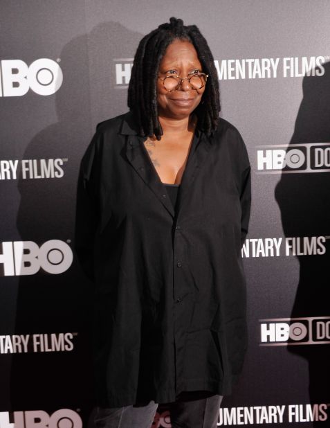 Believe it or not, Whoopi Goldberg is a great-grandmother! "The View" co-host became a grandmother at the tender age of 34, when her then-teen daughter, Alex, gave birth. In March 2014, Goldberg's granddaughter, Amarah Dean, gave birth to a daughter. 