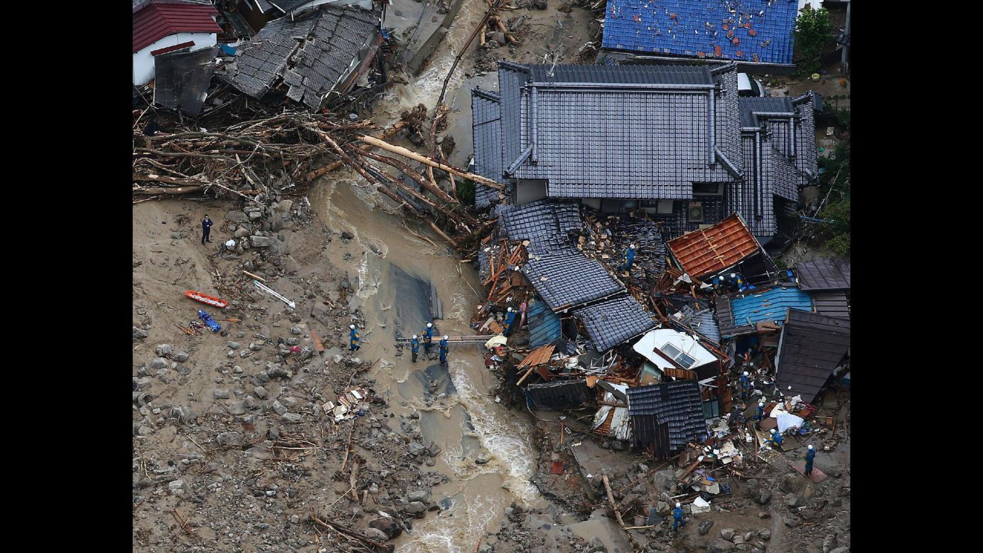 A 2-year-old boy was among those killed by the landslide, authorities said.