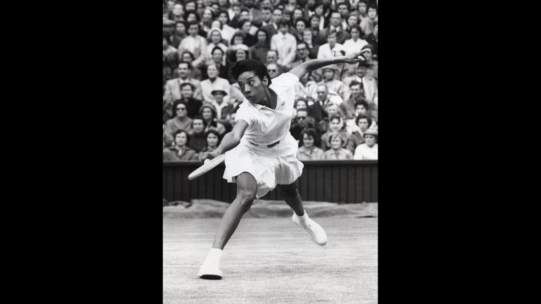 <a href="https://g.co/doodle/7x8w2n" target="_blank" target="_blank">Google</a> has honored American tennis legend Althea Gibson with one of its famous <a href="http://www.cnn.com/2014/06/04/living/google-doodles-diversity/index.html">doodles</a> on what would have been her 87th birthday, August 25. Gibson became the first person of color to win a Grand Slam event at the French Open in 1956. She went on to win at Wimbledon and the U.S. Open. 