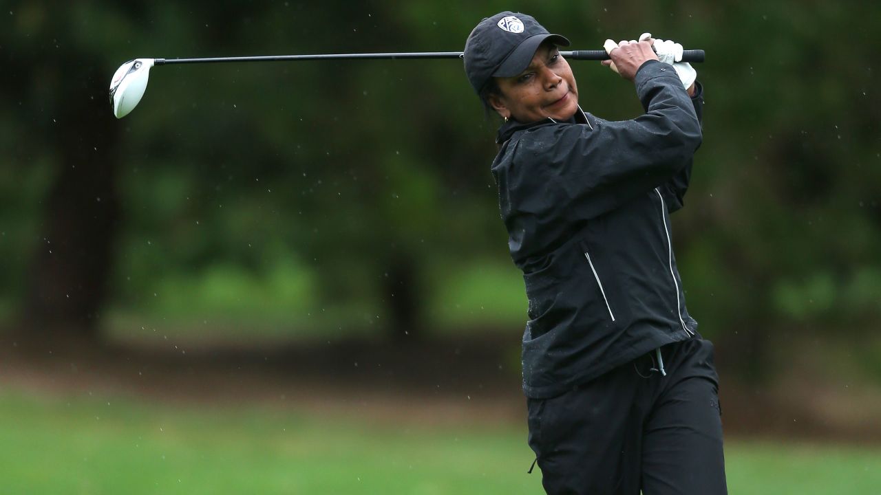 Former Secretary of State Condoleezza Rice was one of the first two women admitted as a members to the Augusta National Golf Club in 2012.