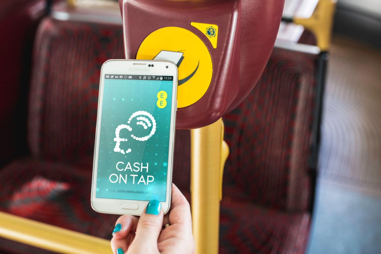 Does your phone double up as a travel card? Digital communications company EE announced in 2014 that customers can use their mobile devices to travel on London bus routes.
