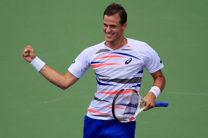 Hampered by a back injury for most of 2014, Pospisil still returned to the top 30 in August, though has since fallen out of it.