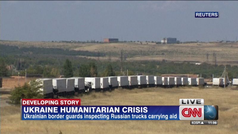 Russian Aid Convoy To Enter Ukraine | CNN