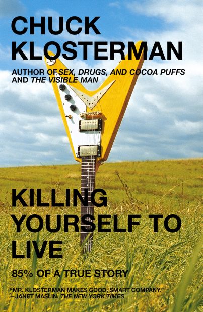 "I join them for some Midwestern Power Drinking. There are a lot of drunks in this world, but people in the Midwest drink differently than everywhere else I've ever been; it's far less recreational. You have to stay focused, you have to work fast and you have to swallow constantly." -- <em>Killing Yourself to Live</em>, Chuck Klosterman