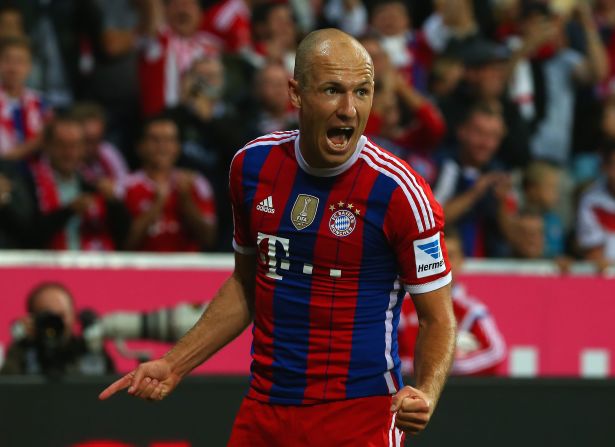 Arjen Robben -- Bayern Munich/Netherlands.