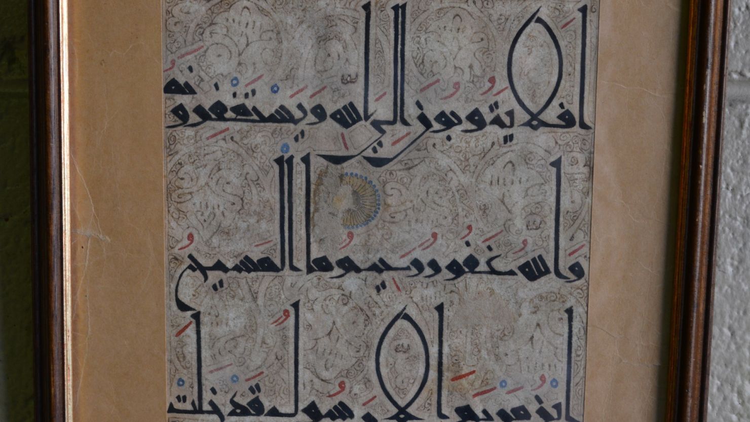 A single torn page believed to be from the Quran has sold for $68,000 at auction in Sydney.